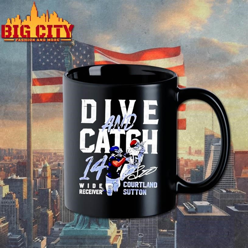 Courtland Sutton Dive And Catch Shirt