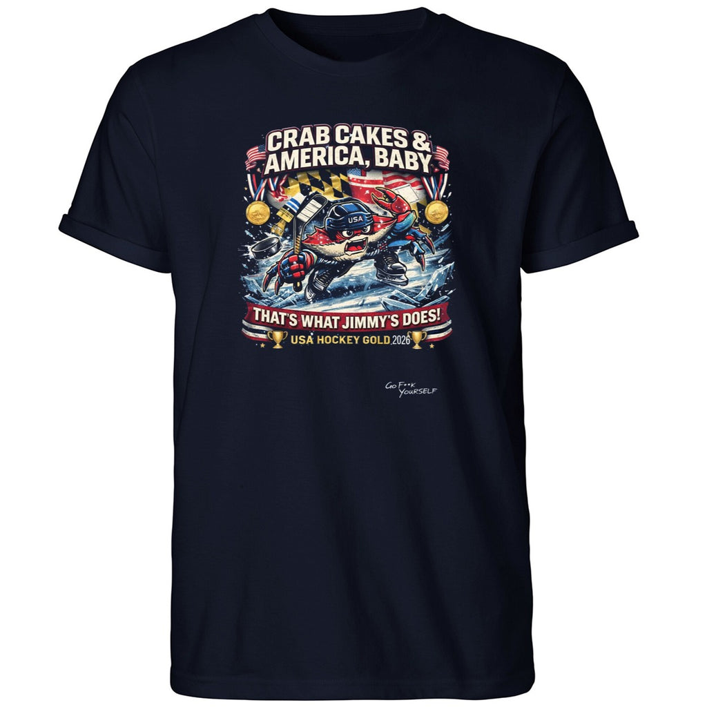 Crab Cakes & America Baby Usa Hockey Gold 2026 Shirt