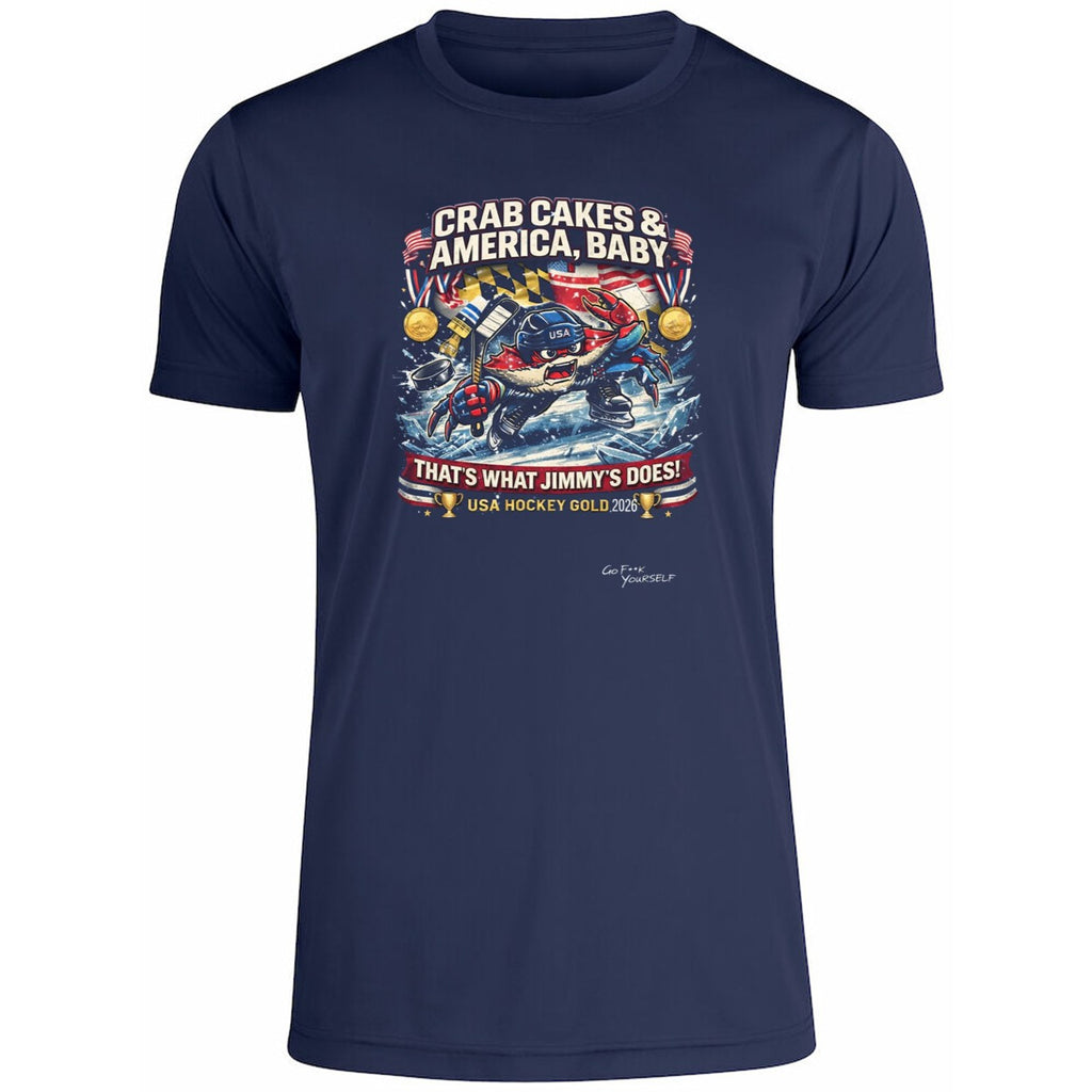 Crab Cakes & America Baby Usa Hockey Gold 2026 Shirt