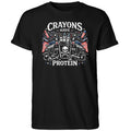 Crayons Have Protein 4th Of July Shirt