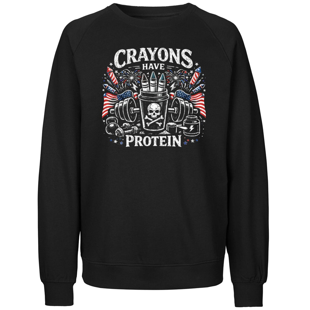 Crayons Have Protein 4th Of July Shirt