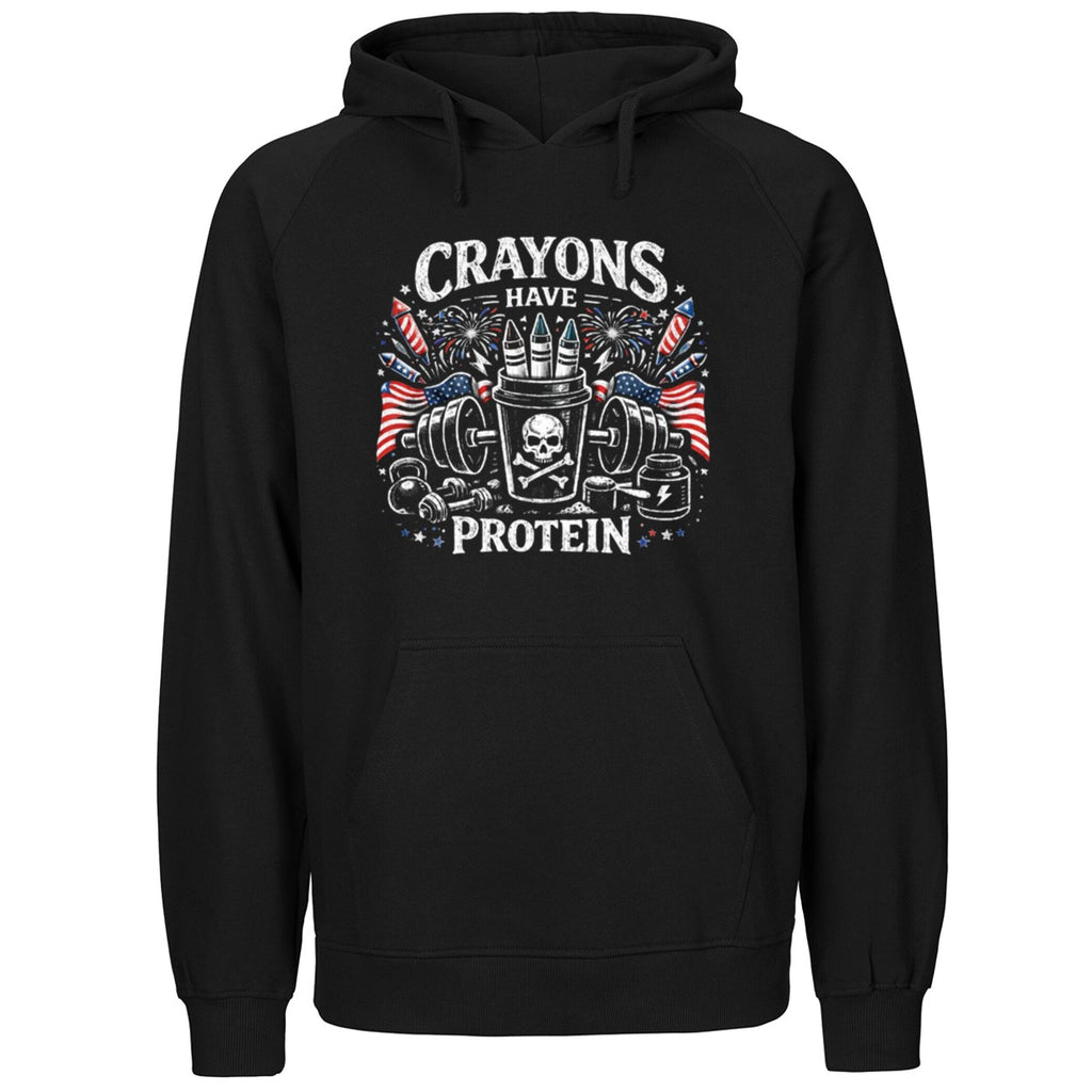 Crayons Have Protein 4th Of July Shirt