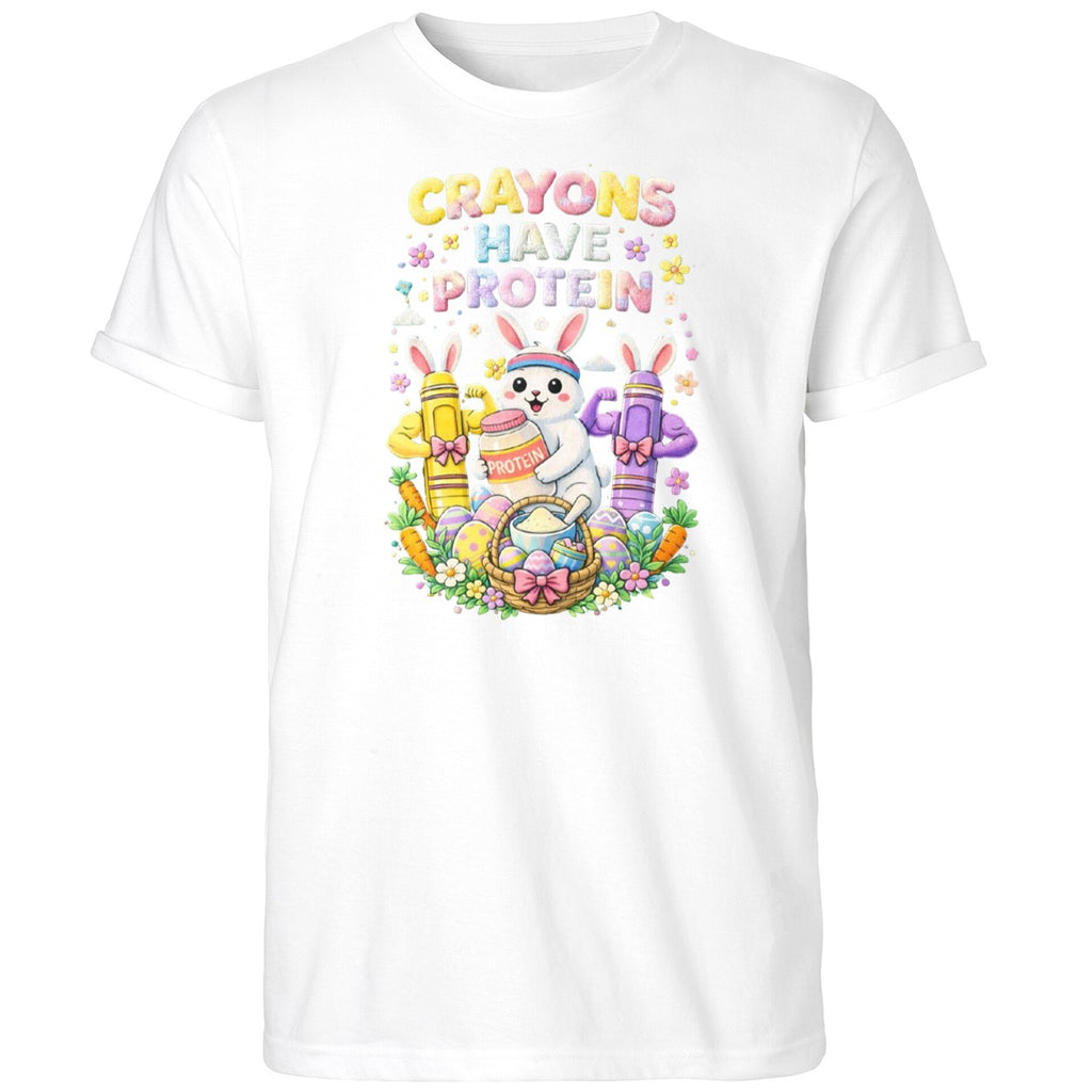 Crayons Have Protein Easter Shirt