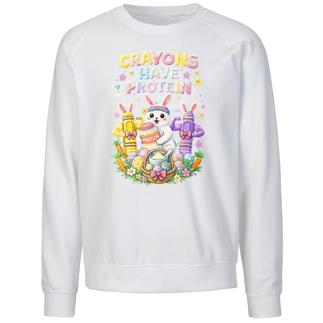 Crayons Have Protein Easter Shirt