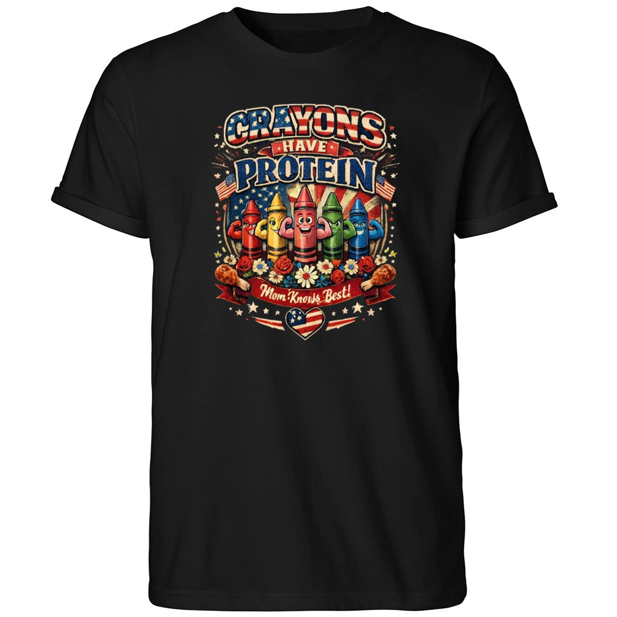 Crayons Have Protein Mother’s Day Shirt