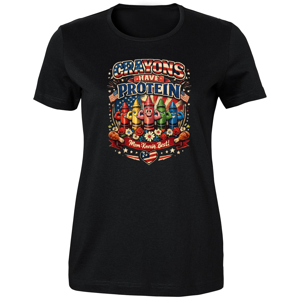Crayons Have Protein Mother’s Day Shirt