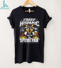 Crazy Hispanic Spurs Fan Coyote Mascot Tacos and Beer T Shirt