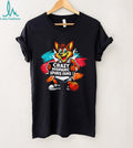 Crazy Hispanic Spurs Fans Coyote Mascot Basketball Graffiti T Shirt
