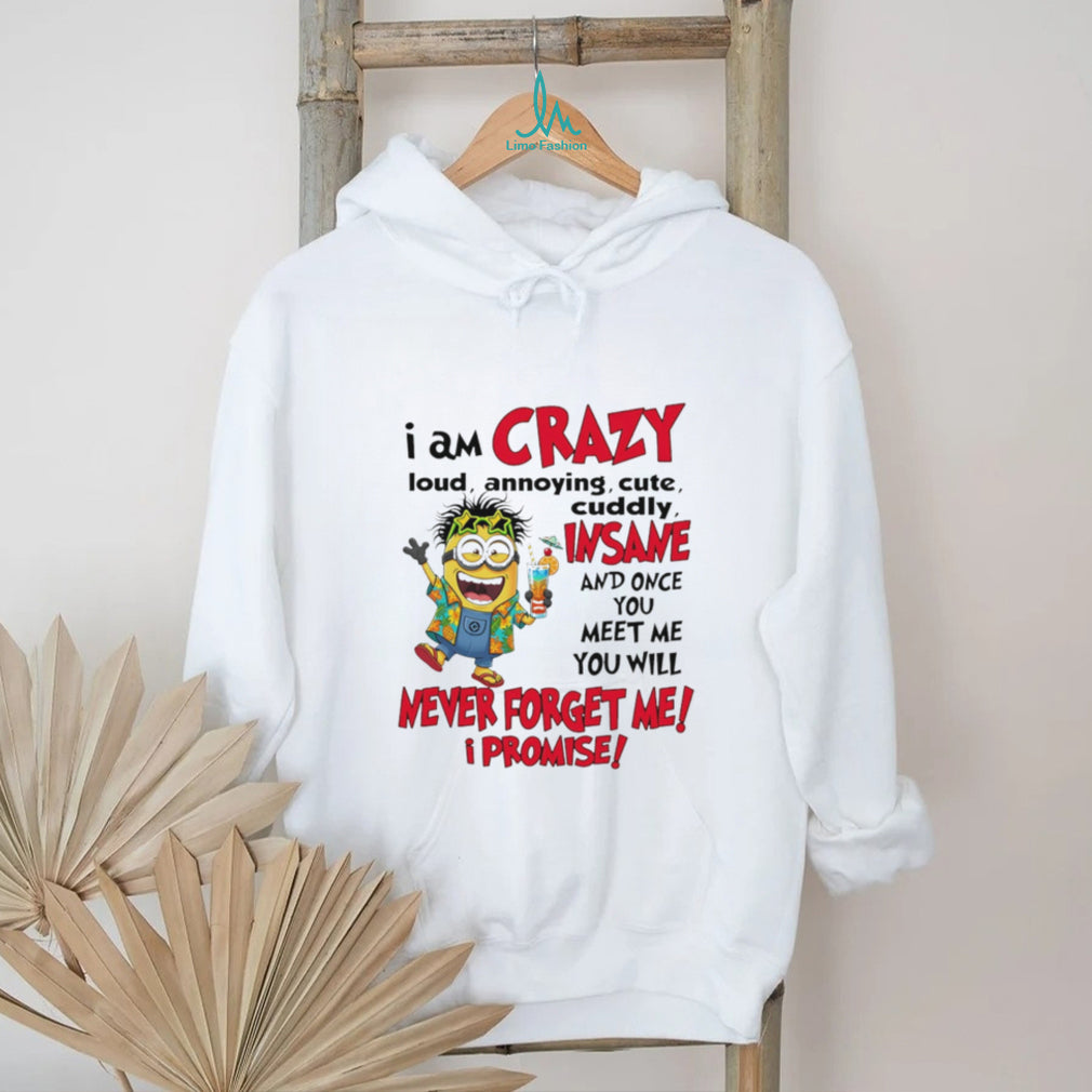 Crazy Loud Annoying Minion Party T Shirt Tropical Vacation T Shirt