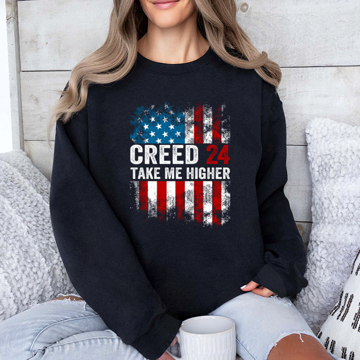 Creed ’24 Take Me Higher US Flag T Shirt