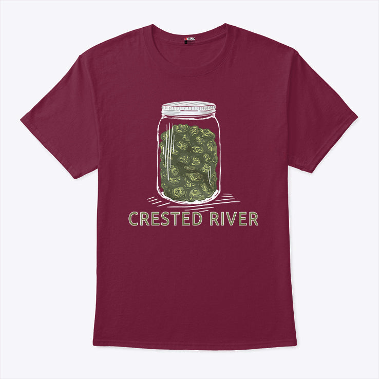 Crested River Cannabis T Shirt