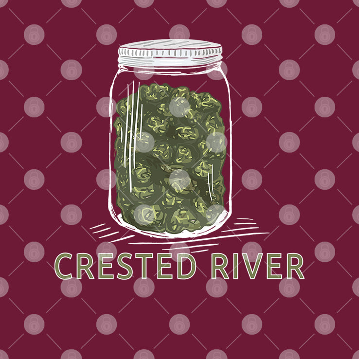 Crested River Cannabis T Shirt