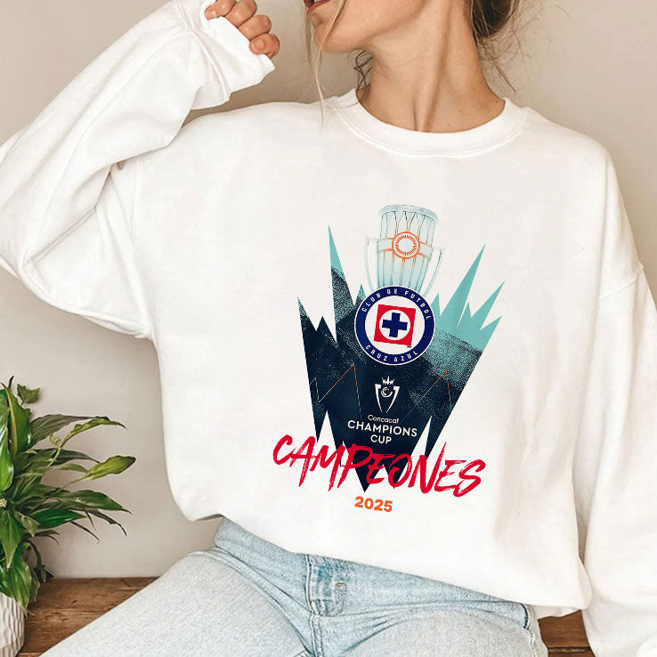 Cruz Azul Campeones 2025 Champions Cups T Shirt