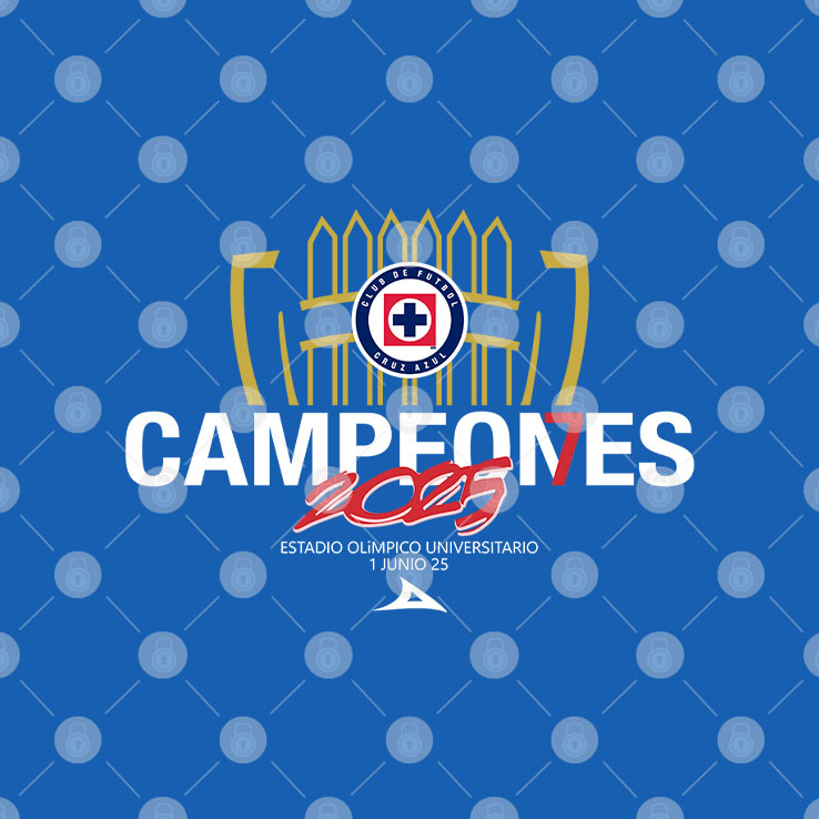 Cruz Azul Campeones 2025 T Shirt
