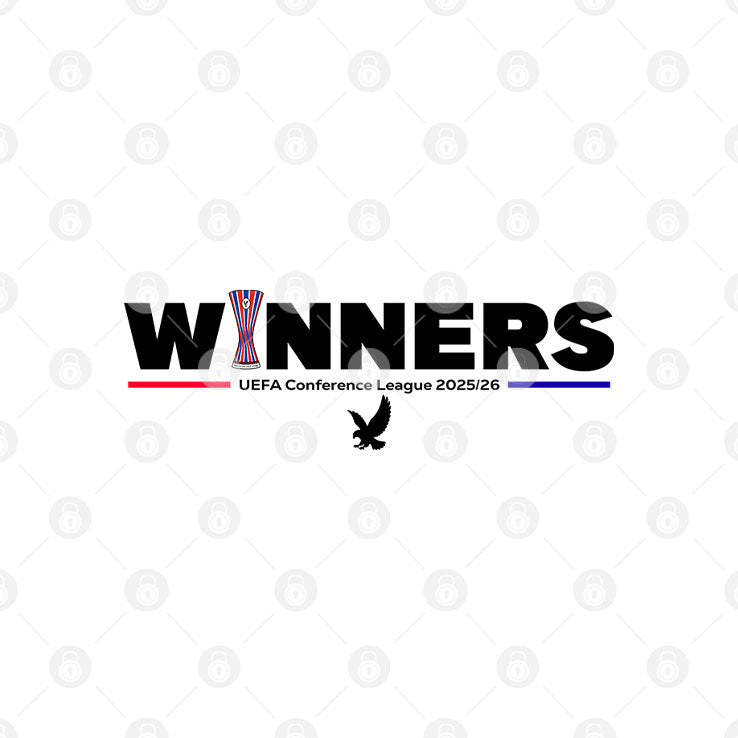 Crystal Palace UEFA Conference League 2025-26 Winners Legends T Shirt