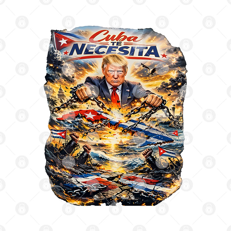 Cuba Te Necesita Trump T Shirt