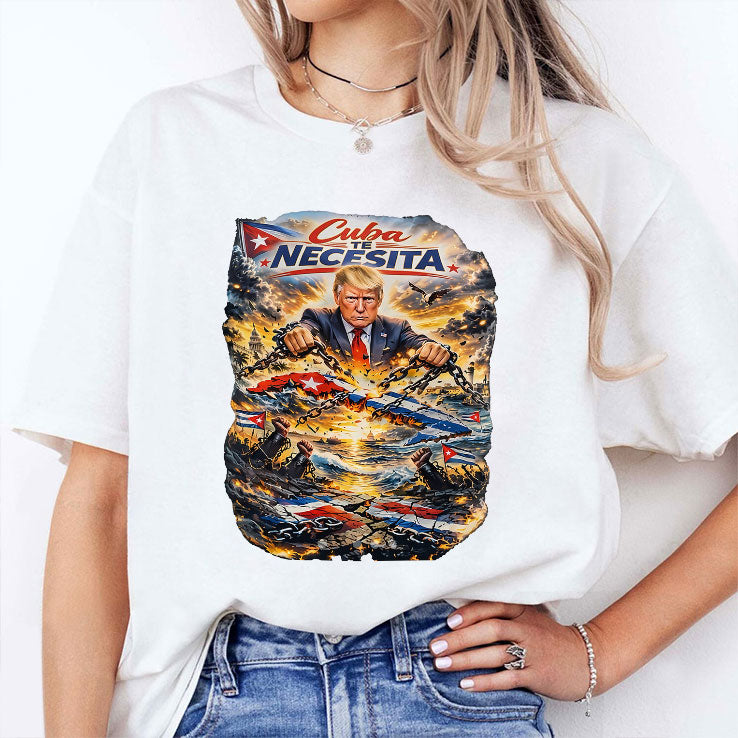 Cuba Te Necesita Trump T Shirt