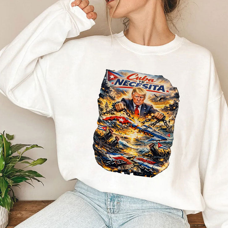 Cuba Te Necesita Trump T Shirt