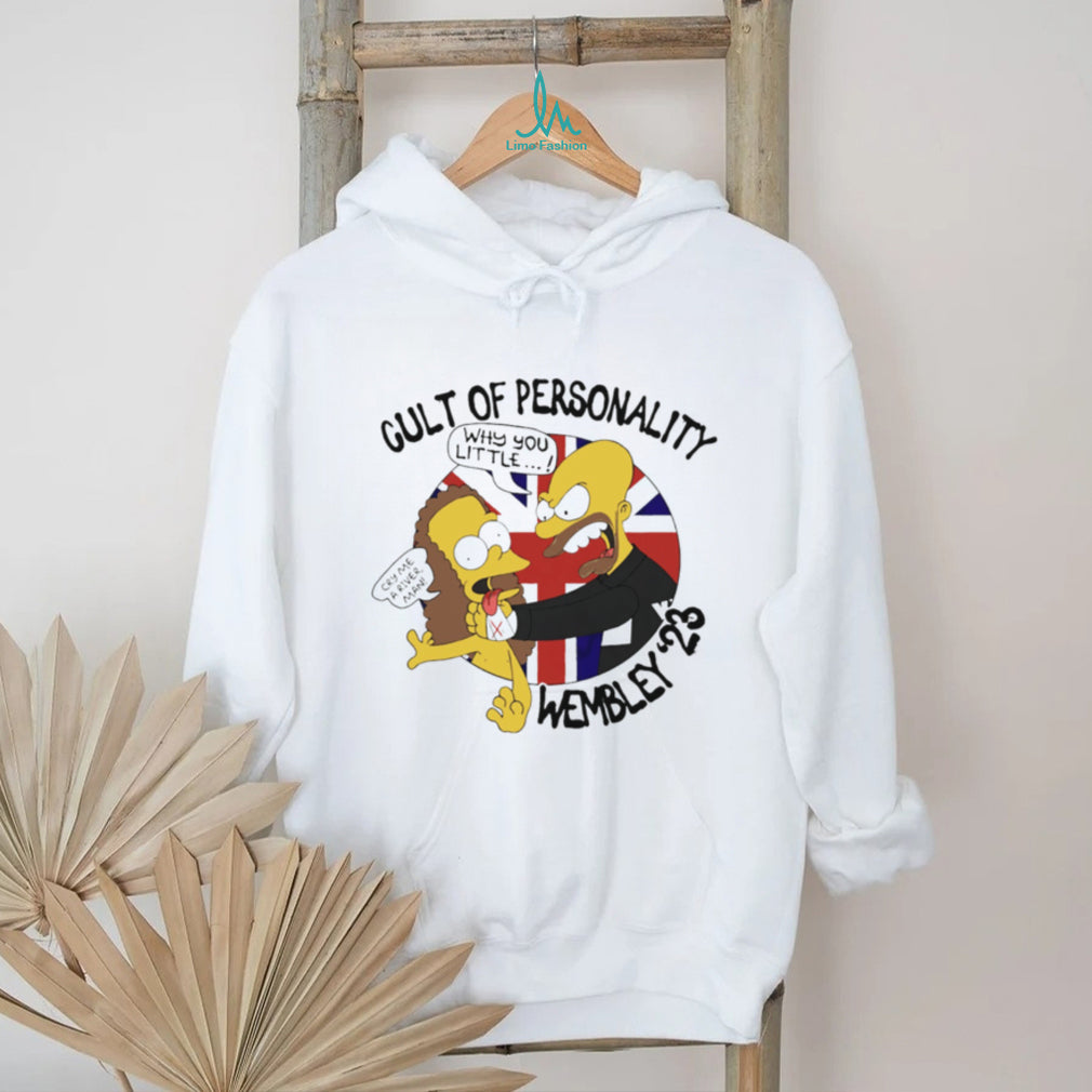 Cult of Personality Wembley 23 CM Punk Simpson Parody T Shirt