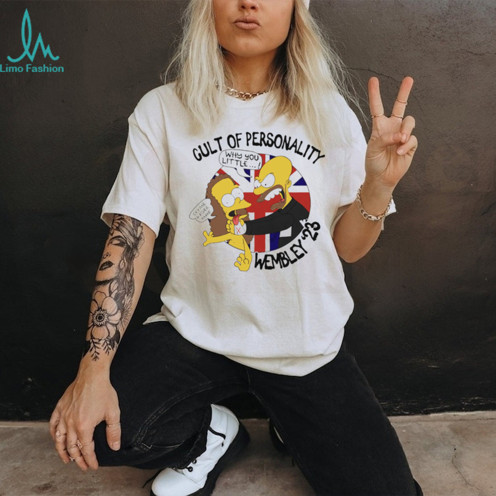 Cult of Personality Wembley 23 CM Punk Simpson Parody T Shirt