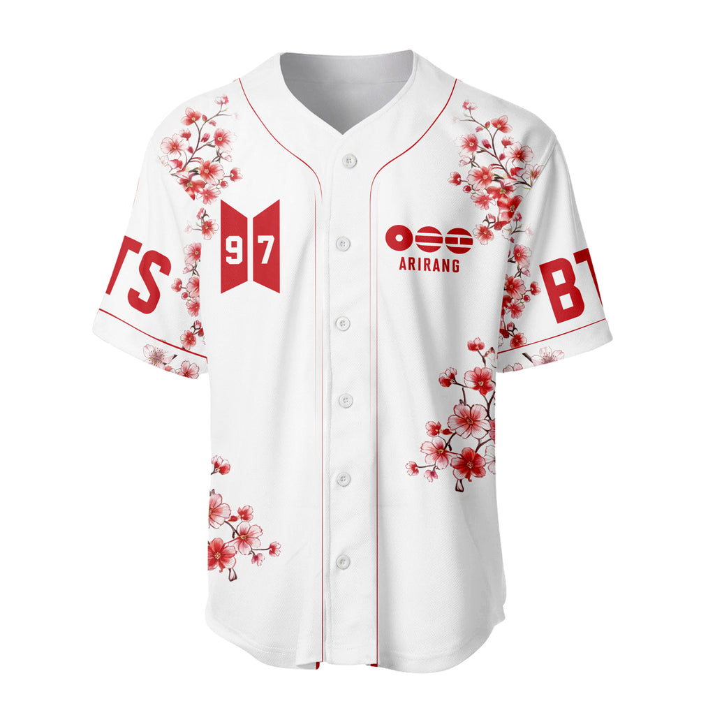 Custom BTS Kpop Concert Baseball Jersey