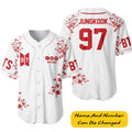 Custom BTS Kpop Concert Baseball Jersey