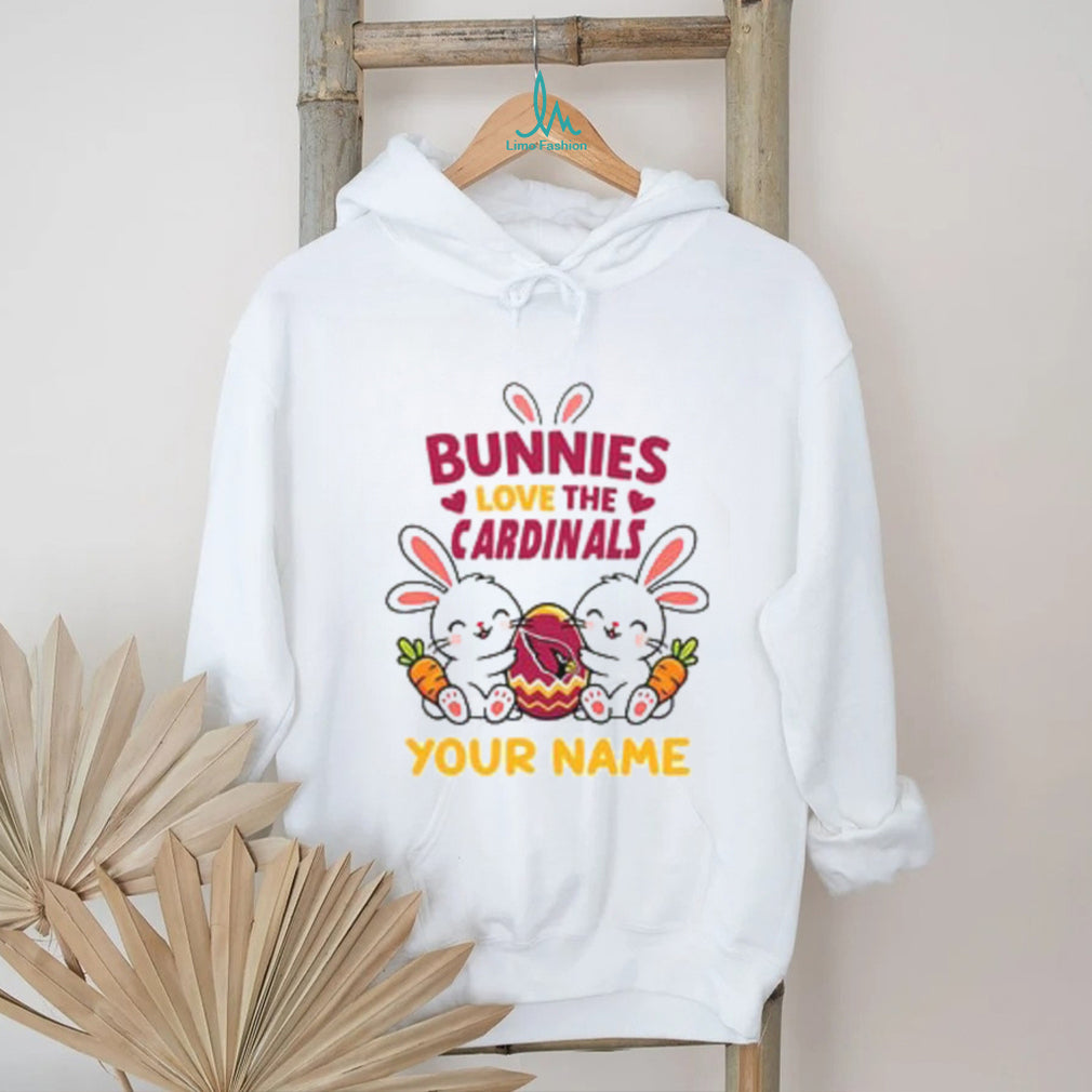 Custom Cardinals Easter Bunny Stuffed T Shirt