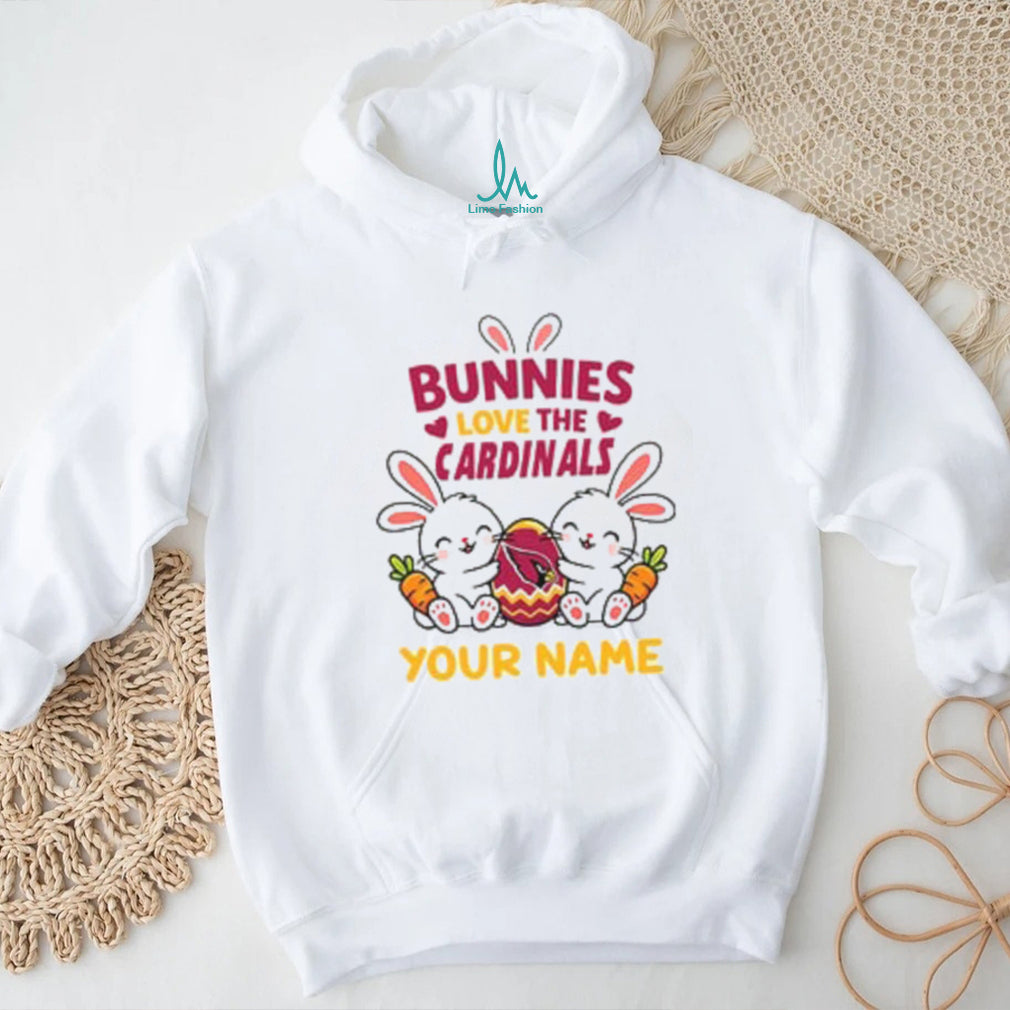 Custom Cardinals Easter Bunny Stuffed T Shirt