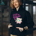 Cute But Psycho Jigglypuff Horror Mashup Black T shirt