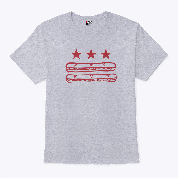 DC Flag Sub Sandwich T Shirt