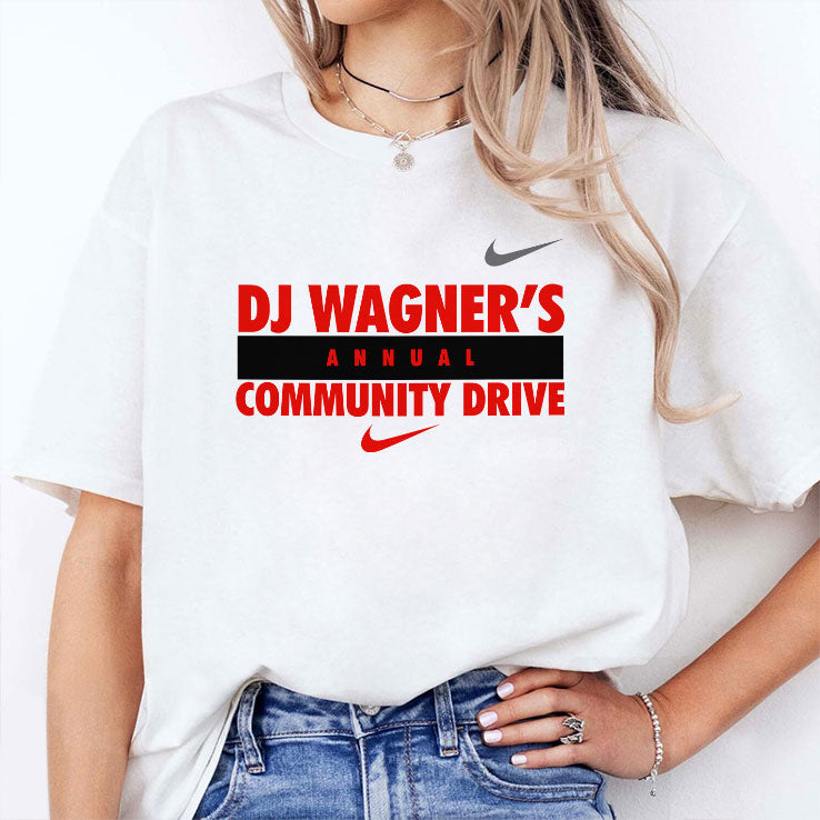 DJ Wagner’s Annual Community Drive T Shirt