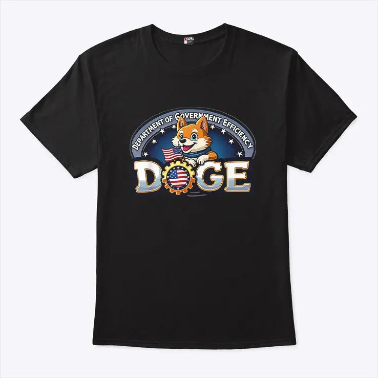 DOGE Crypto Meme Department Of Government Efficiency Shirt