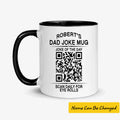 Dad Joke QR Code Interactive Dad Jokes Mug
