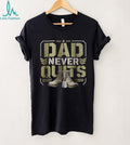 Dad Never Quits T Shirt Military Combat Boots Patriotic Father’s Day T Shirt