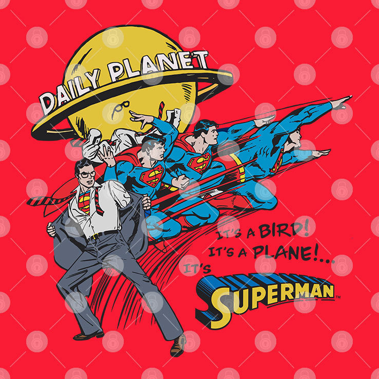 Daily Planet Clark Kent It’s A Bird It’s A Plane It’s Superman Shirt