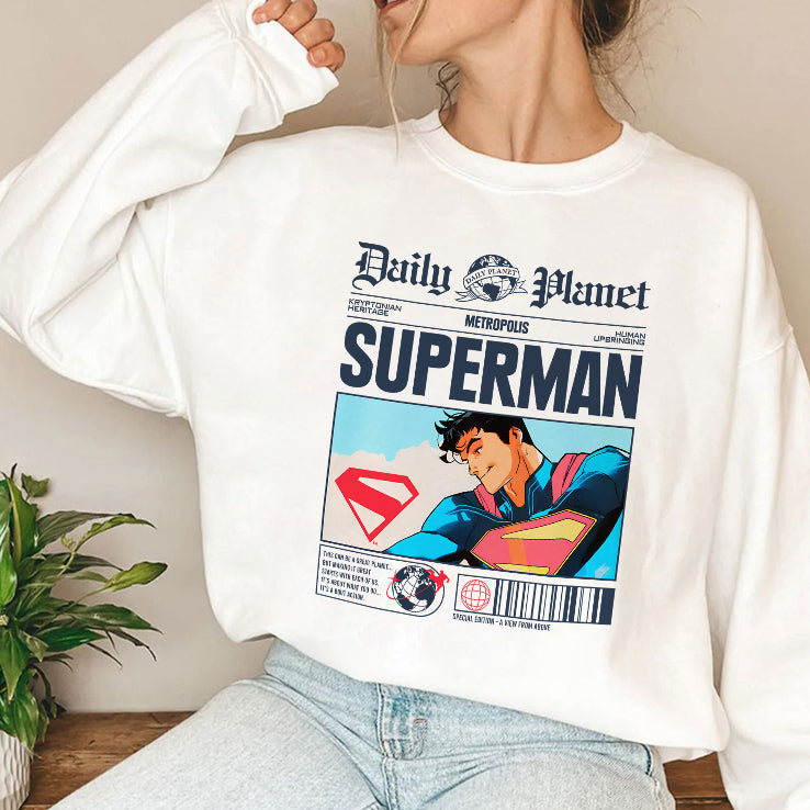 Daily Planet Superman T Shirt