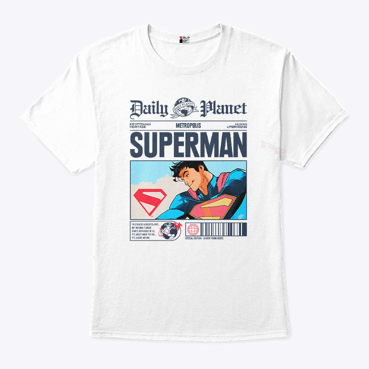 Daily Planet Superman T Shirt