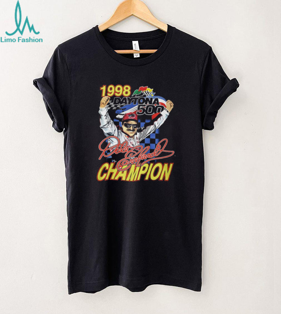 Dale Earnhardt 1998 Daytona 500 Champion Vintage Racing T Shirt