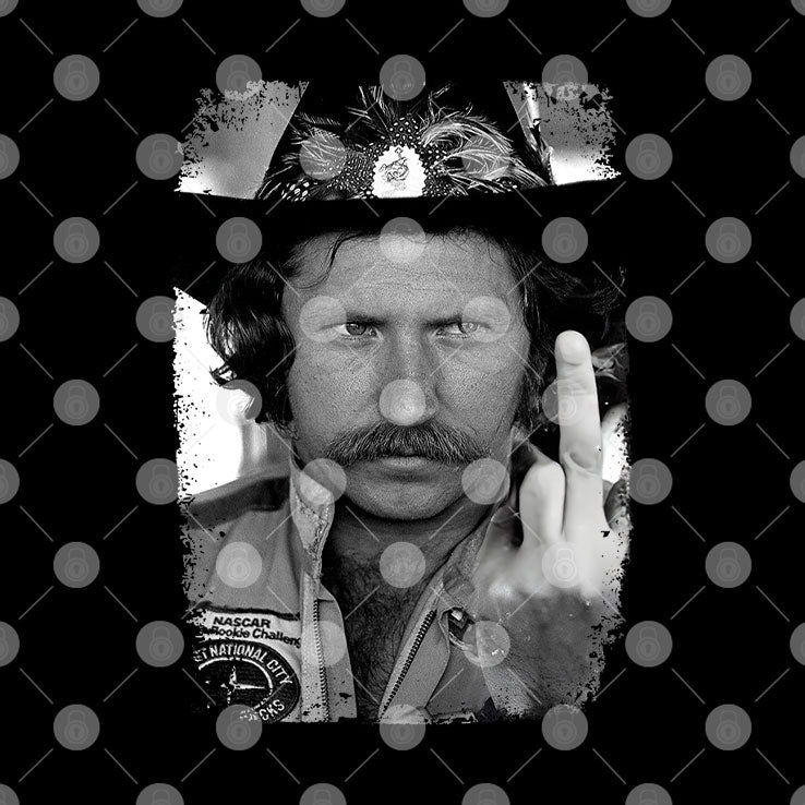 Dale Earnhardt Middle Finger T Shirt