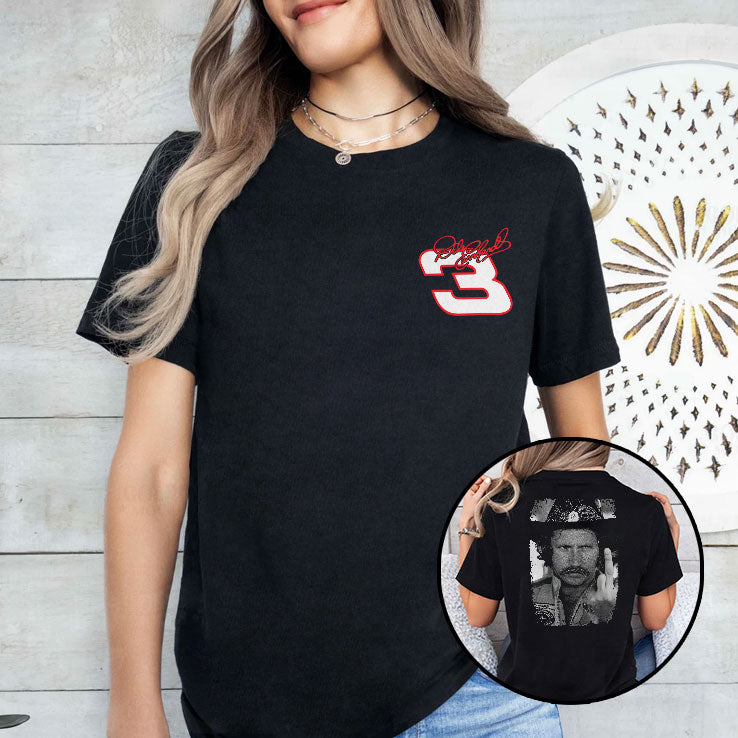 Dale Earnhardt Middle Finger T Shirt