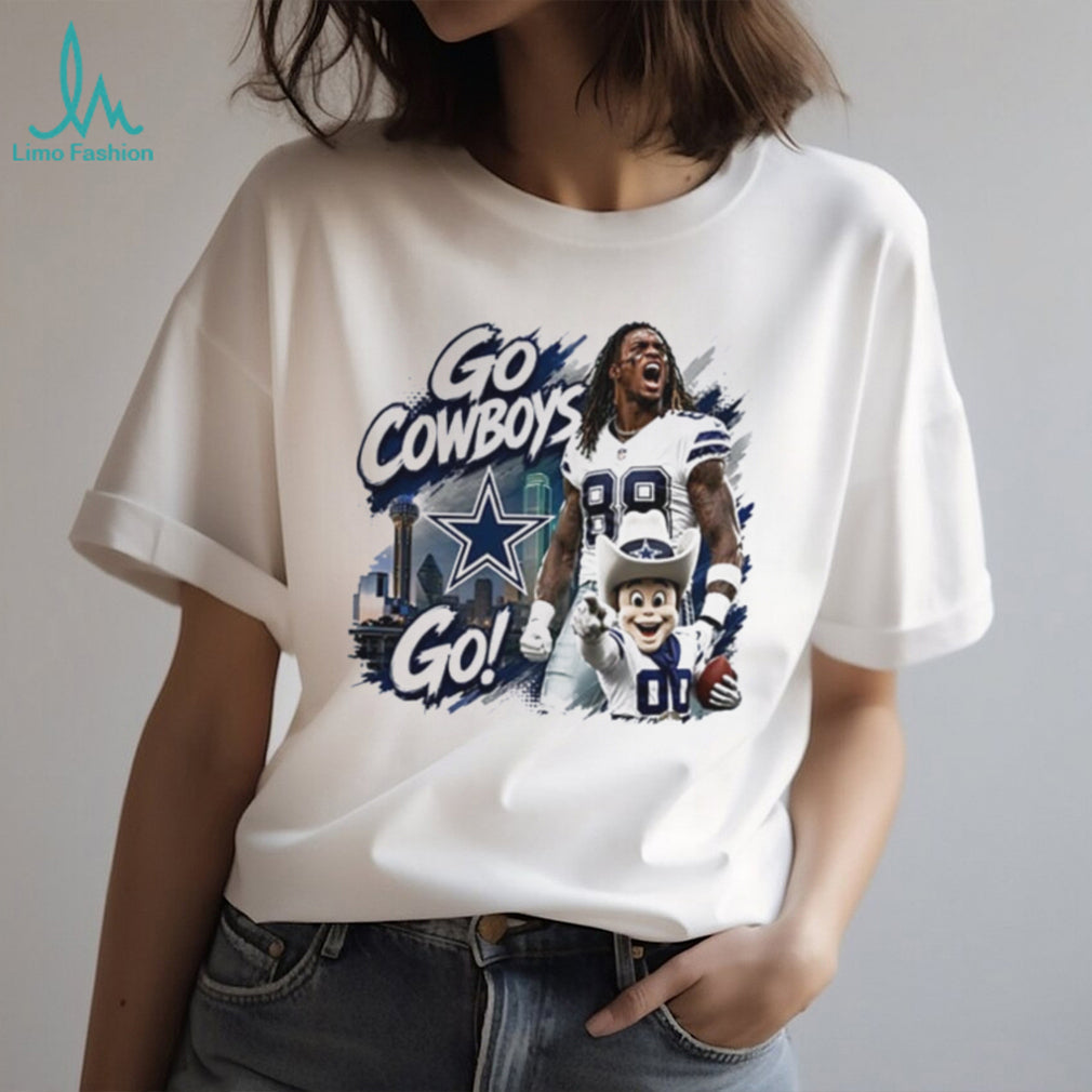 Dallas Cowboy go Cowboys go mascot shirt