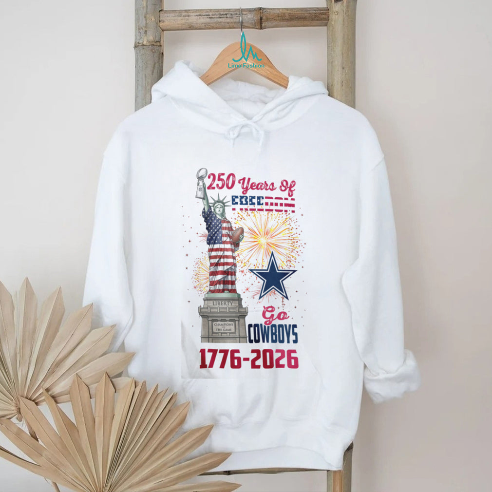 Dallas Cowboys 250 Years of Freedom 1776 2026 America’s Team Liberty T Shirt
