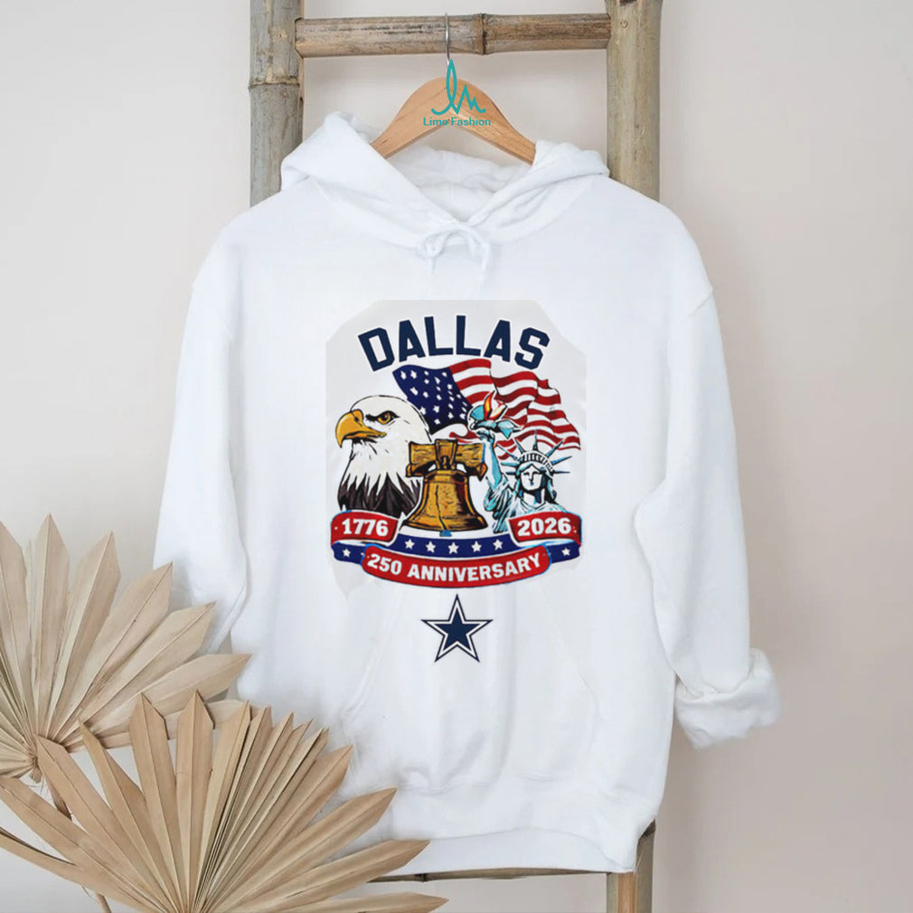 Dallas Cowboys 250th Anniversary American Independence 1776 2026 Custom Jersey T Shirt
