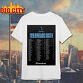 Dallas Renegades United Football League 2026 Renegades Roster Poster Shirt