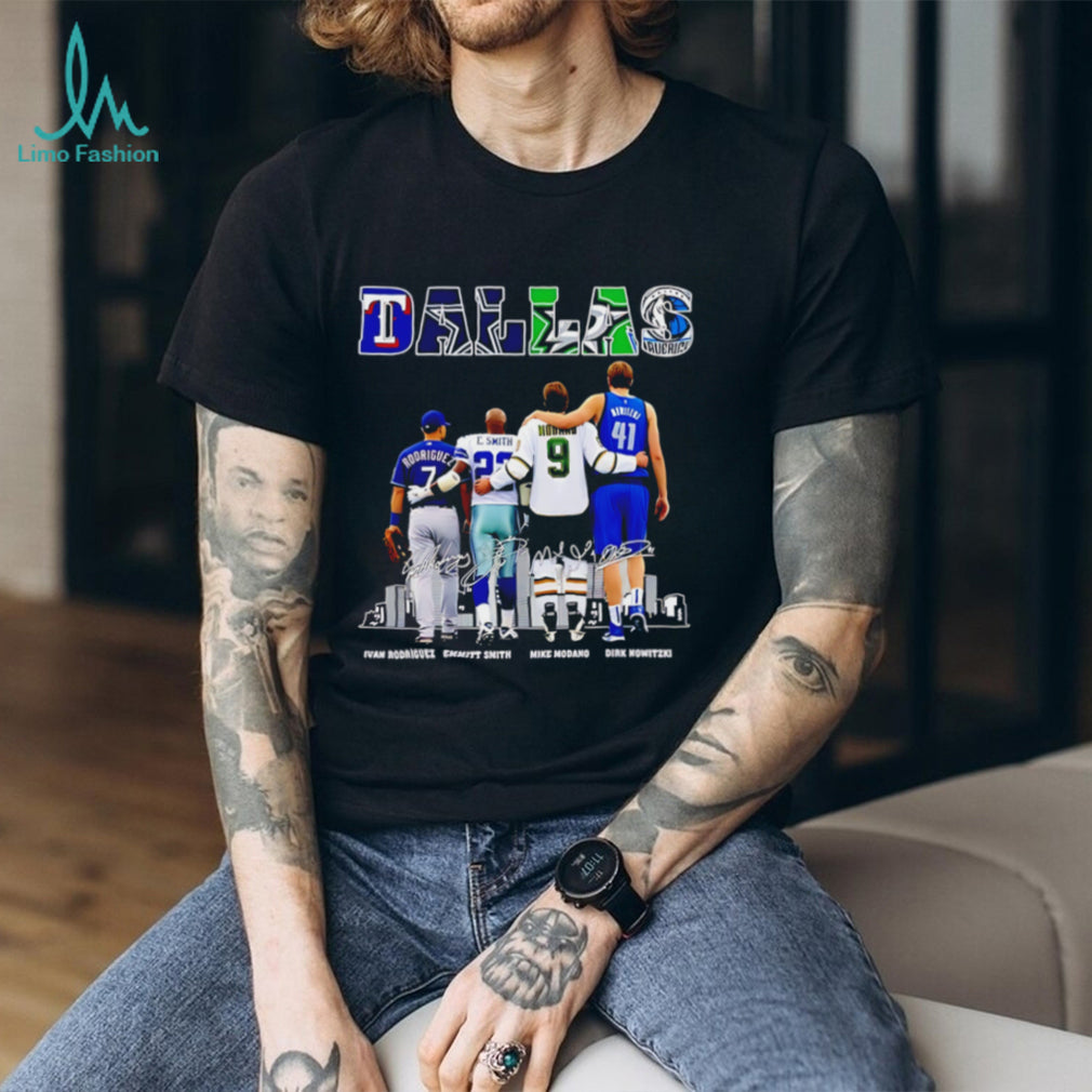 Dallas Sports members skyline signature shirt