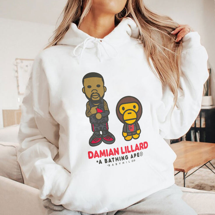 Damian Lillard x A Bathing Ape Baby Milo Shirt