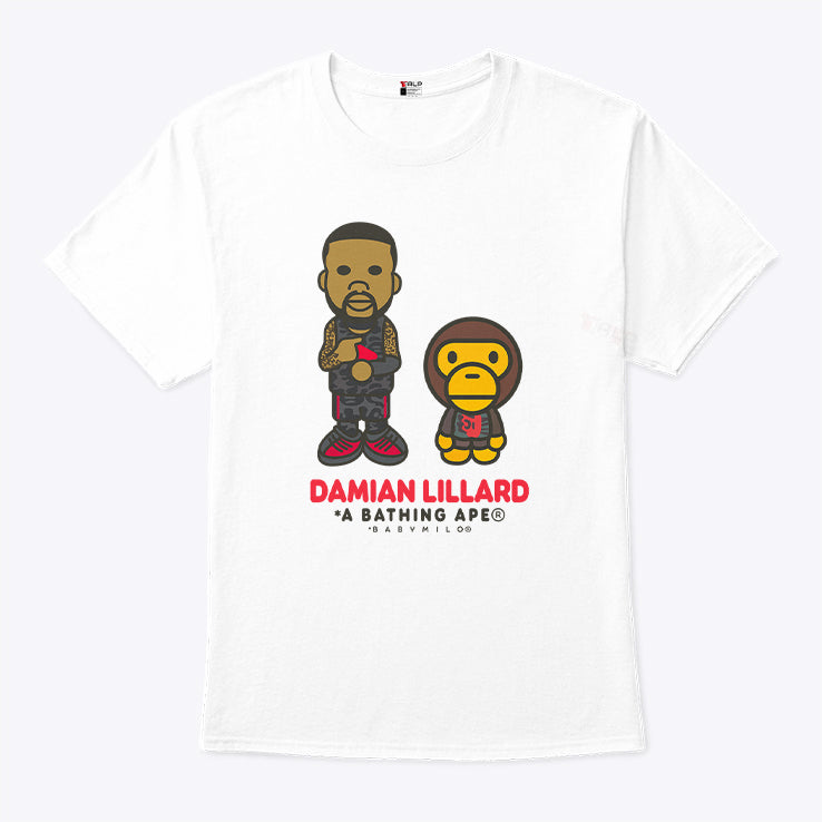 Damian Lillard x A Bathing Ape Baby Milo Shirt