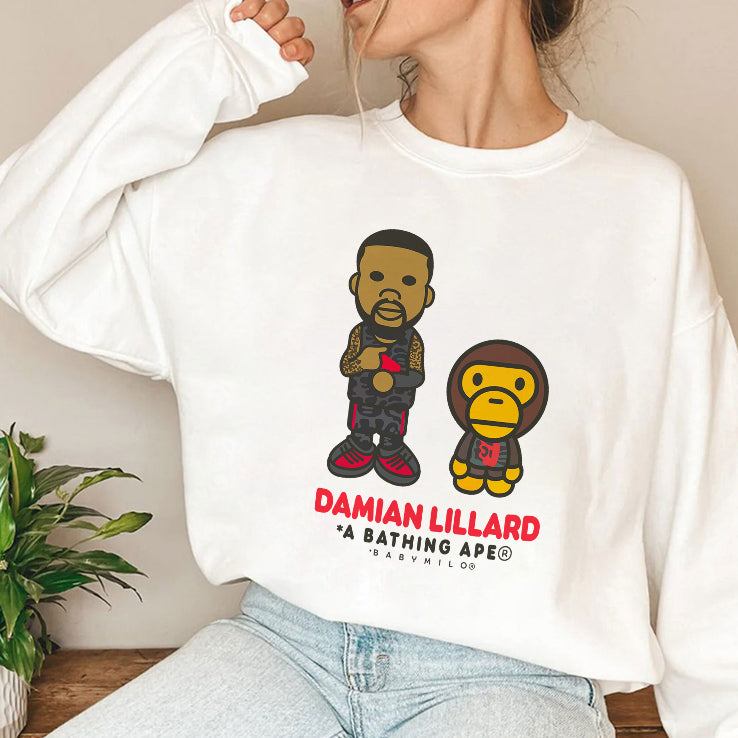 Damian Lillard x A Bathing Ape Baby Milo Shirt