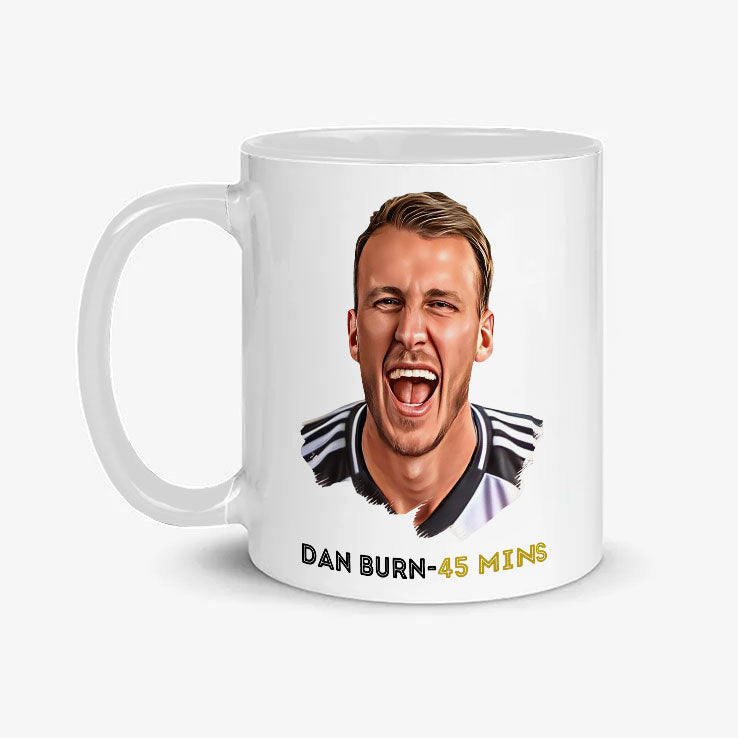 Dan Burn 45 Mins The Big Man From Blyth Winners 25 Mug
