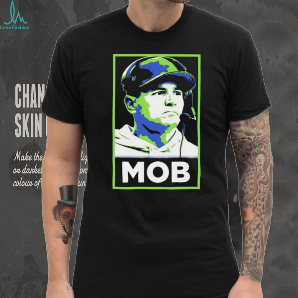 Dan Campbell Detroit Lions “MOB” Coach Graphic T Shirt